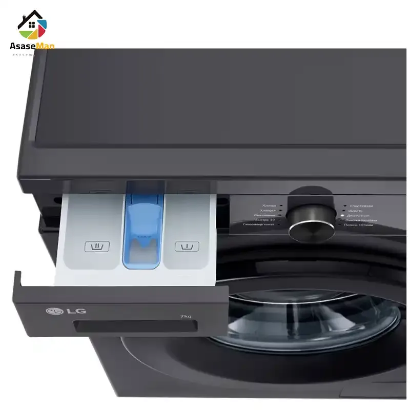 کشو مواد شوینده ماشین لباسشویی ال جی مدل F2Y1 ظرفیت 7 کیلو