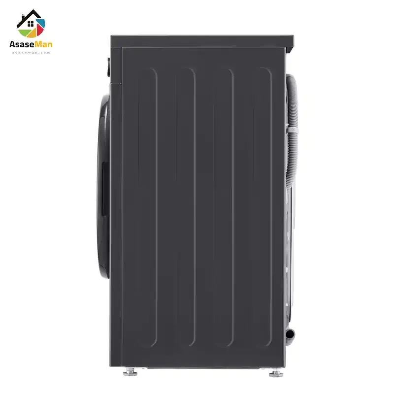 نمای کنار ماشین لباسشویی ال جی مدل F2Y1 ظرفیت 7 کیلو