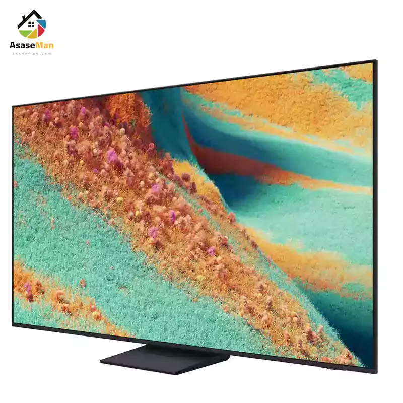 نمای سمت چپ تلویزیون سامسونگ مدل QN85F مونتاژ مصر
