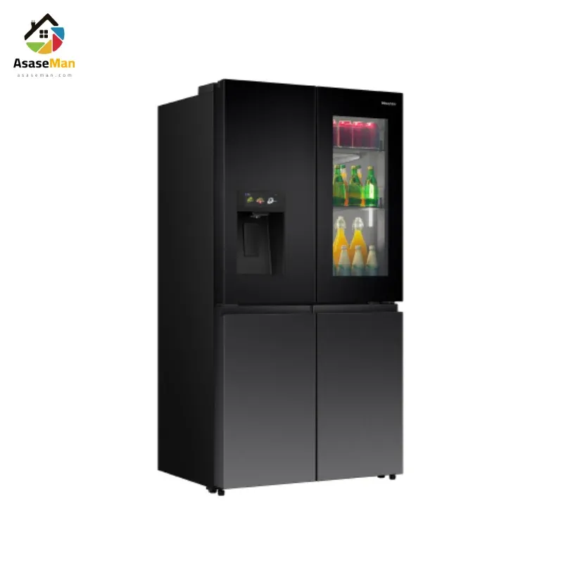 یخچال فریزر 4 درب هایسنس مدل RQ9P780TTB1