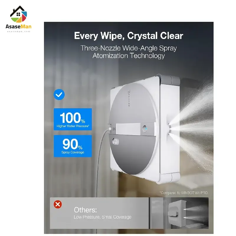 ربات شیشه پاک کن اکووکس مدل W3 OMNI