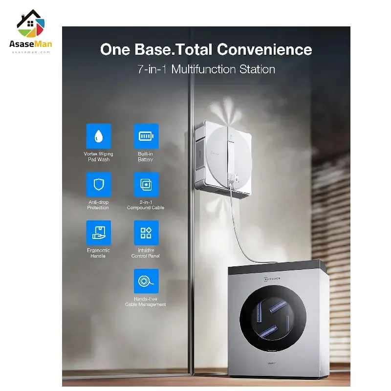 ربات شیشه پاک کن اکووکس مدل W3 OMNI