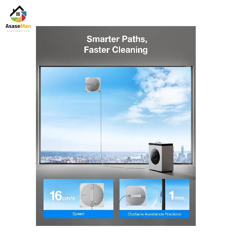 ربات شیشه پاک کن اکووکس مدل W3 OMNI